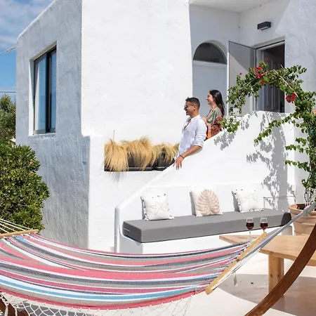Yalos Mykonos 4 Bedroom Luxury House 5 Minute From Ornos W Sea & Sunset View Case de vacanță *